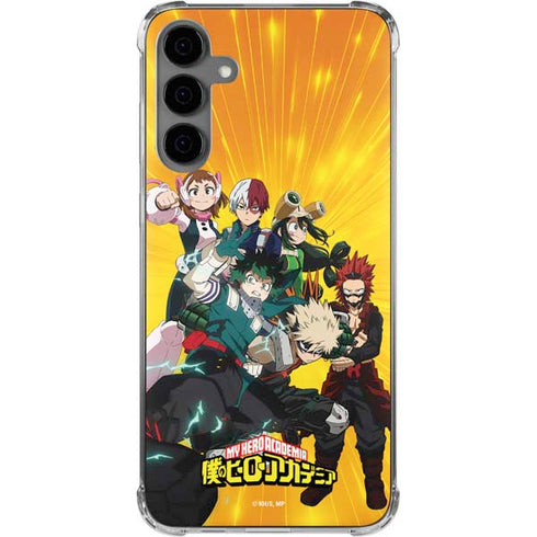 My Hero Academia Deku and Baku Team Season 6 Galaxy S24 Plus Clear Case
